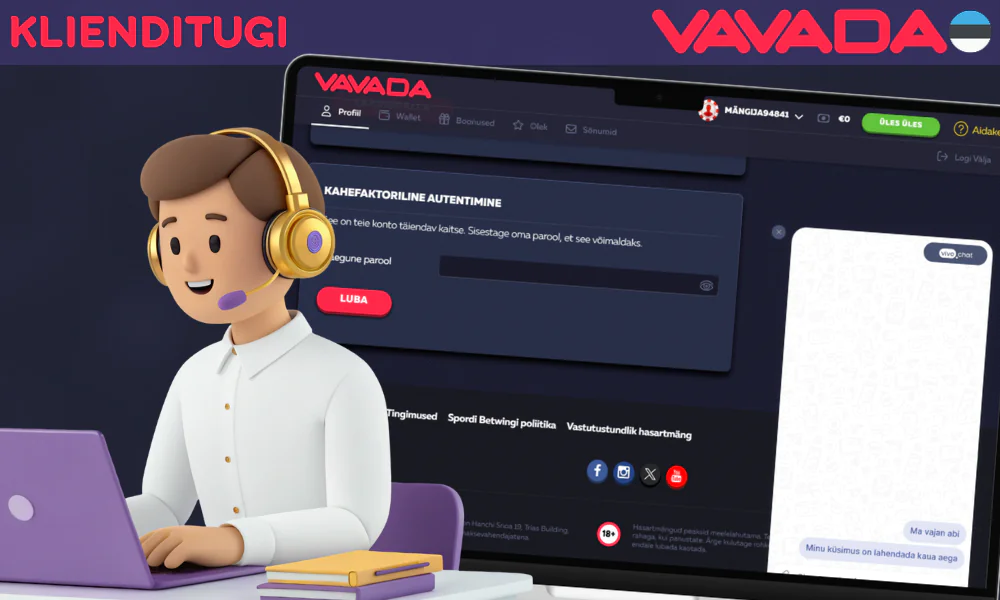 Vavada usaldusväärne 24/7 tehniline tugi on garanteeritud