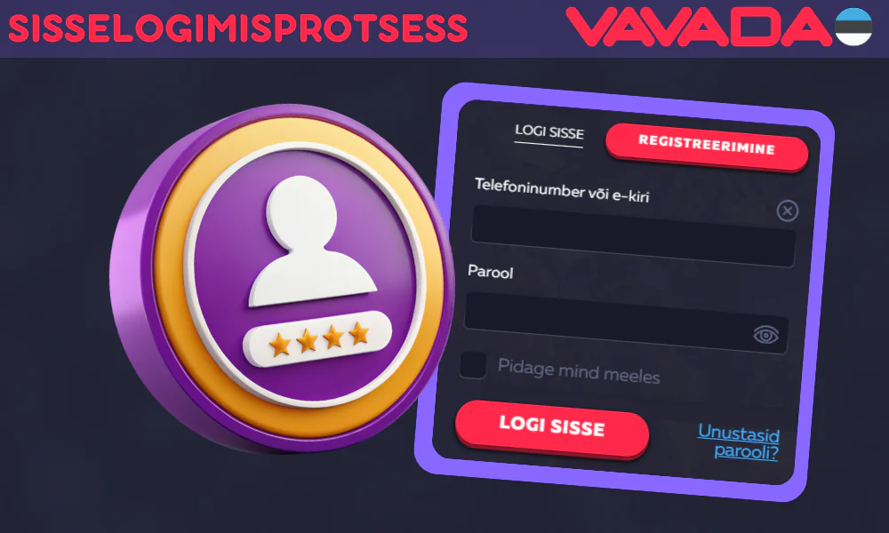 Tutvumine Vavada kontole sisselogimise protsessiga