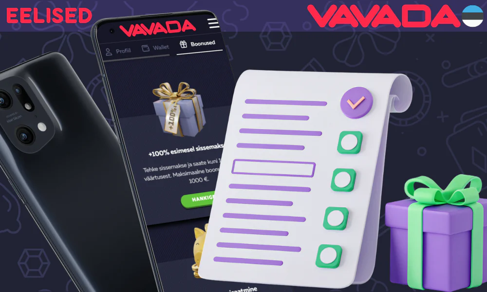 Vavada deposiidi boonuse eeliste loetelu